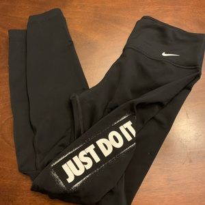 Nike leggings “just do it”